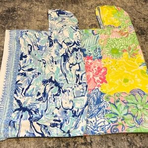 Pottery Barn Kids x Lilly Pulitzer Baby Hooded Towels